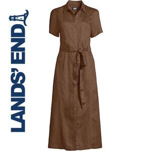 Women's Indigo TENCEL™ Fiber Midi Dress